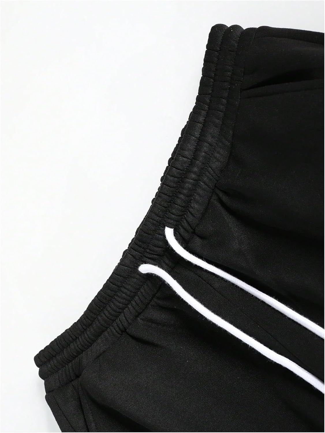 Men'S Baggy Sweatpants Wide Leg Sweatpants Y2K Star Graphic Print Stacked Workout Jogger Track Pants Trousers