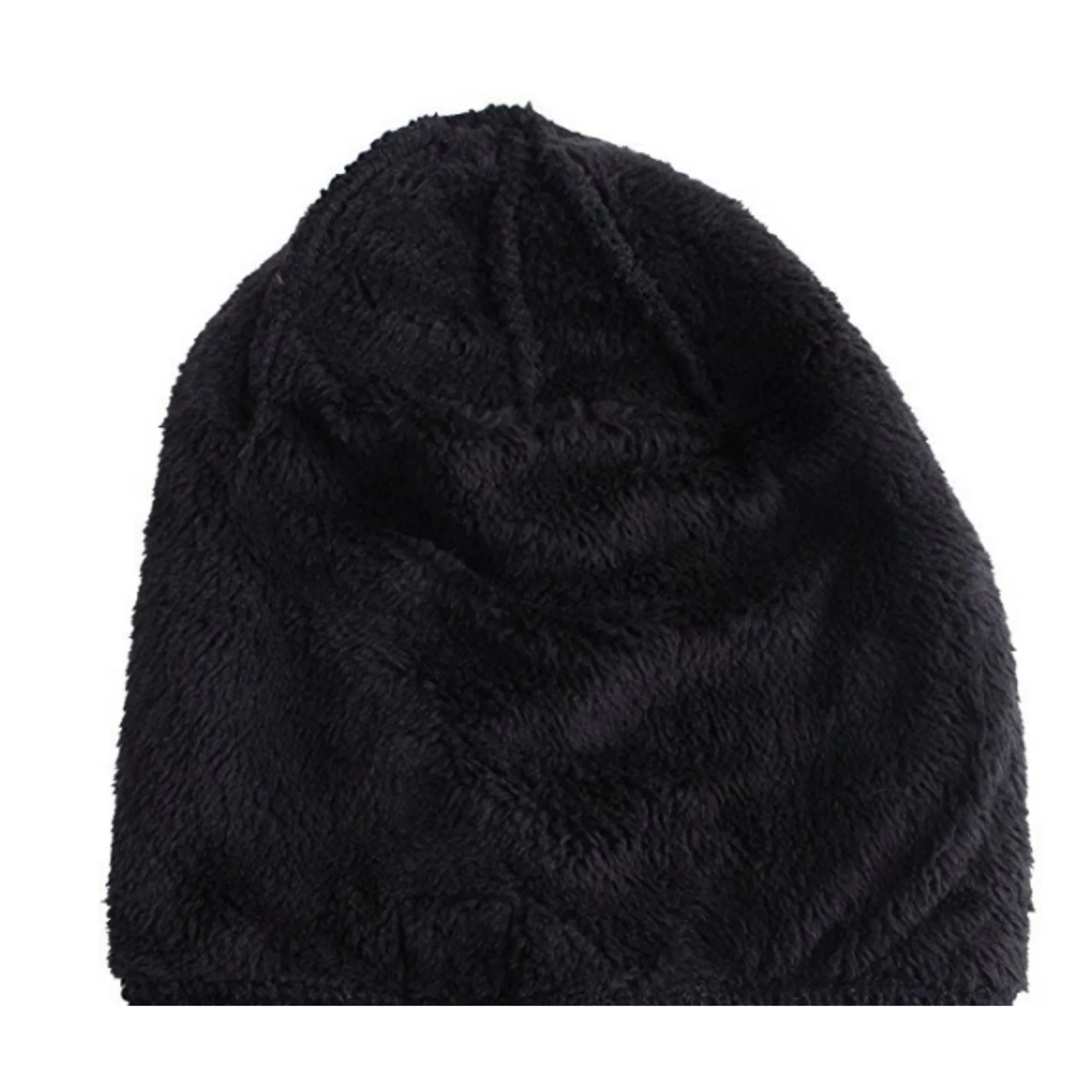 Polar Extreme Mens Insulated Thermal Fleece Lined Comfort Daily Soft Beanies Winter Hats (Red Fold over Hat)